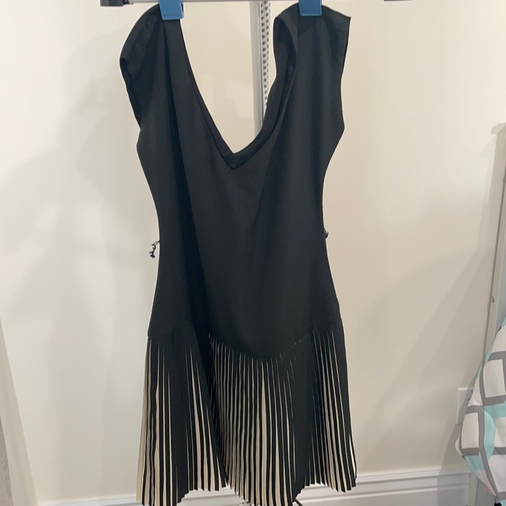 Banana republic dark green dress
